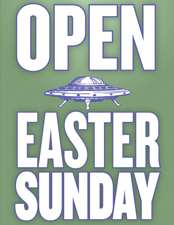 Doors open at 11:00! Come out and join us for Easter Brunch and our Build Your Own Bloody Mary Bar. All Local Drafts are also $3.50! It's going to be a blast!