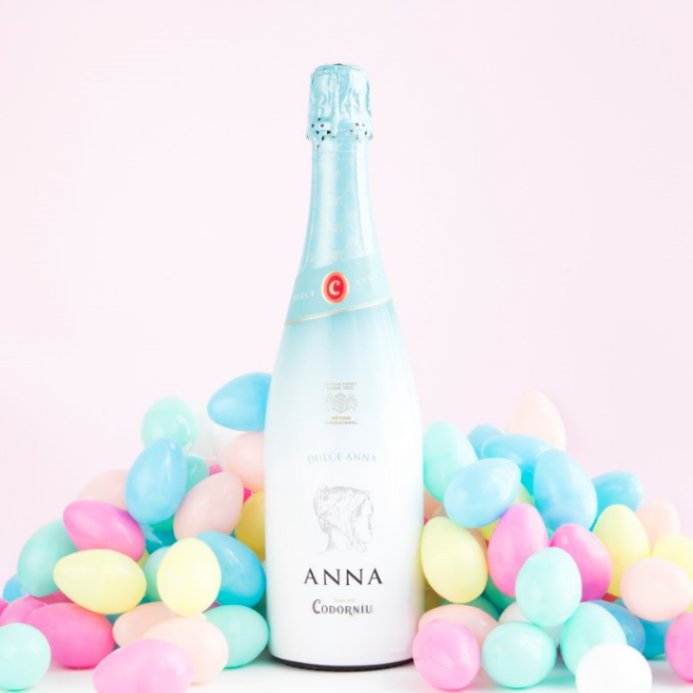 Move the chocolates and candy aside! The only thing we want in our #Easter baskets is a bottle of Anna de Codorníu. #DOCava