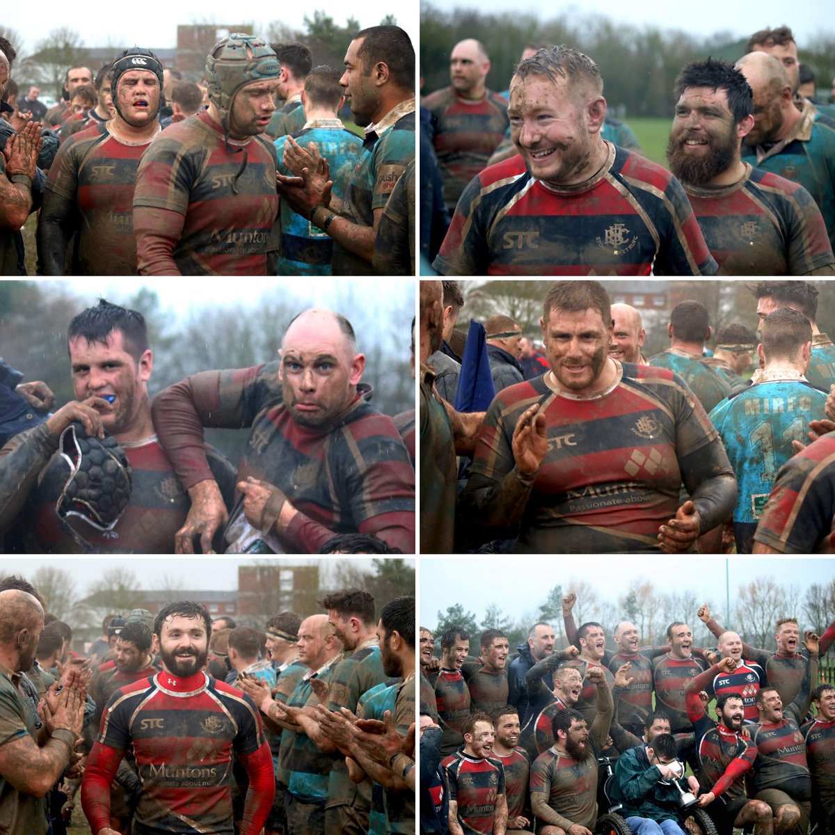These pictures from Brian Bell sum up yesterday's Suffolk Cup Final victory against <a href="/MerseaRFC/">Mersea Island RFC</a>, some tired faces but well worth the hard physical battle. Great effort from both sides.
