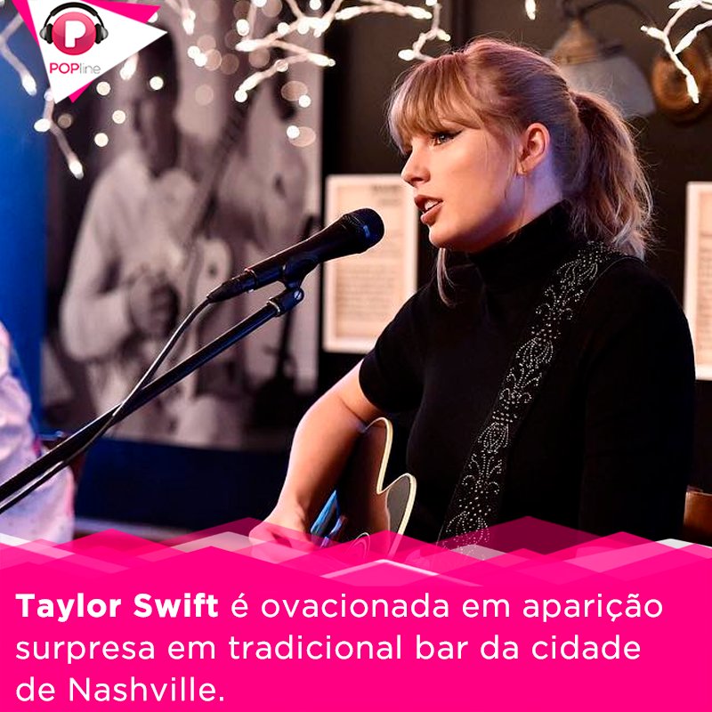 POPline's tweet photo. Sem estar escalada para a noite, @taylorswift13 foi convidada ao palco e cantou "Shake It Off" e "Better Man". Confira: https://t.co/03Wg5mKwnK https://t.co/MugwWsFmIc