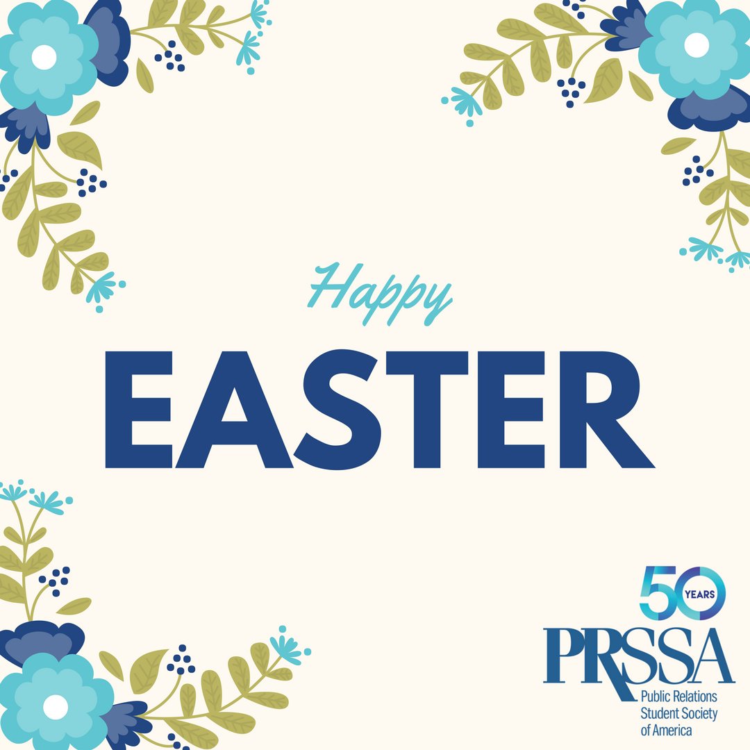 prssaofficial's tweet photo. Happy Easter! #Easter #PRSSA https://t.co/65GKUhC9N4