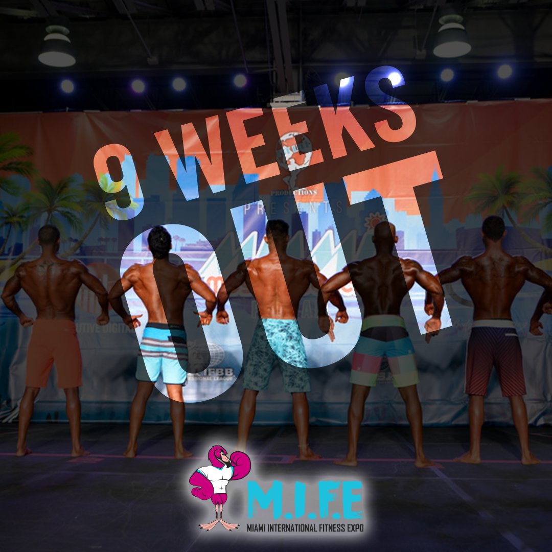 miamusclebeach's tweet photo. Let's get it #fitfam We're 9 weeks out from the biggest fitness event in #SouthFlorida  
Are you ready to share the stage with the PROs? Are you ready to hit those PRs? Let’s Get It! #MIFE2018 #MiamiMuscleBeach
 .
 .
 #MiamiExpo #fitnessevent https://t.co/lj5UbvlPAH