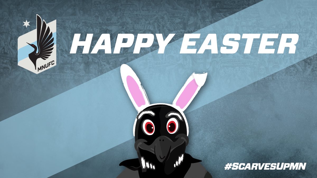 MNUFCes's tweet photo. #FelizDomingo de Pascua, #LoonNation. 🖤💙 https://t.co/dfc3xOE682
