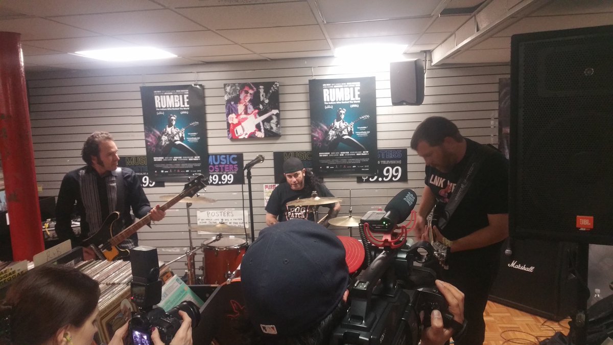 MusicRealm's tweet photo. https://t.co/tIcV53SkMF would like to thank all the amazing people who came to show support for our "RUMBLE 60" celebration at @generationrecs. So many important people in the music, arts and film industry were there to speak about Link Wray. #linkwray #musicrealms https://t.co/wFXeSyULEF