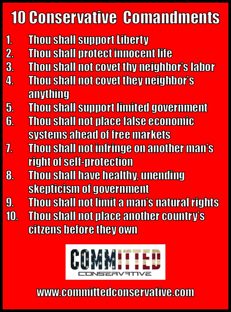 RichKelsey's tweet photo. 10 simple, #American concepts that define #conservatism. Not an exclusive list, but a great start. 
#committedconservative #tcot #realconservatives #Conservatives #Conservative #ConstitutionalConservative #Liberty #Prosperity #Founders https://t.co/Xy6h8rxN7s