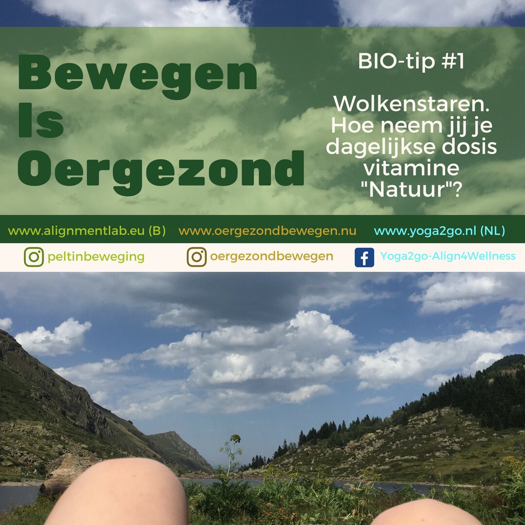 alignmentgurus's tweet image. Geen 1 april-grap, even serieus:
Bewegen is meer dan sporten of je verplaatsen van de ene plaats naar de andere. Bijv. Wissel schermkijken (een inspanning voor de spier IN je ogen) af met in de verte kijken.  #oogpauze #bewegenisoergezond #oergezondbewegen #biotip #vitamineN