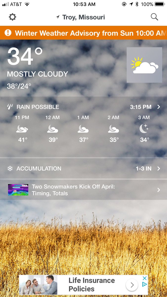 UghItsMeagan's tweet photo. I’m ready for Mother Nature to be like “APRIL FOOLS” because this is ridiculous https://t.co/eAipKePMhi