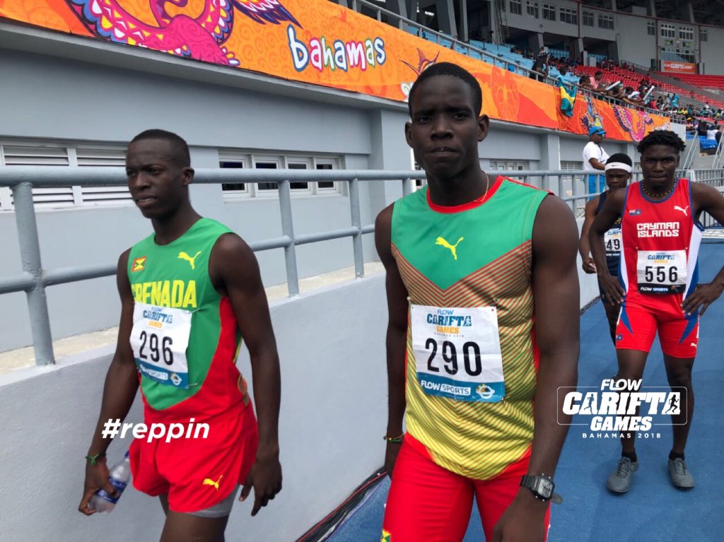 FlowSportsApp's tweet photo. Athletes from Heat 2 of the U20 boys 800m.

Winner Kemar Farquharson with a time of 1:52:86.

#reppin #FlowCARIFTA https://t.co/NoJ3WKPiIl