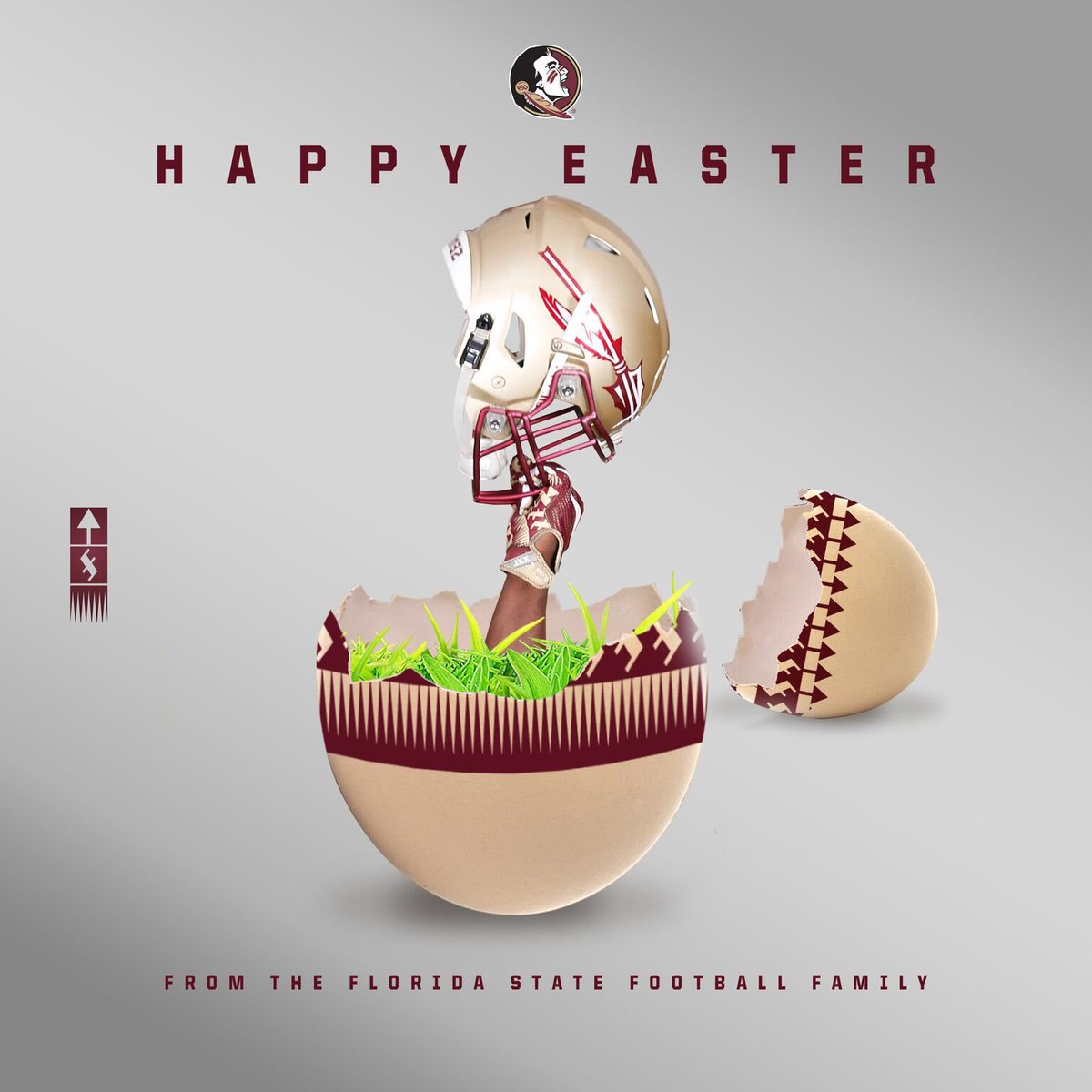CoachTaggart's tweet image. Happy Easter to All. Go Noles! 🔥🔥