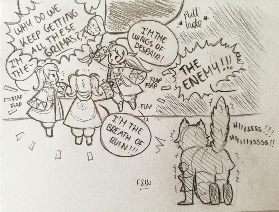 Floof_n_Wool's tweet photo. Why I failed at summoning Neko Sakura
srsly I got too many feel dragons from this banner
#sketch #Pencildrawing #legendarybanner #grima #felldragon #FEHeroes #FireEmblemHeroes #FireEmblem #halloweensakura #theenemy https://t.co/a6AN4wX5PG