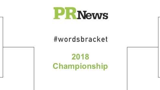 podcastconnect's tweet photo. No April Fools here— these are the Final Four in our overused PR #WordsBracket tournament. #PRNews https://t.co/FCeg59ur4R https://t.co/LjMs99aq9X