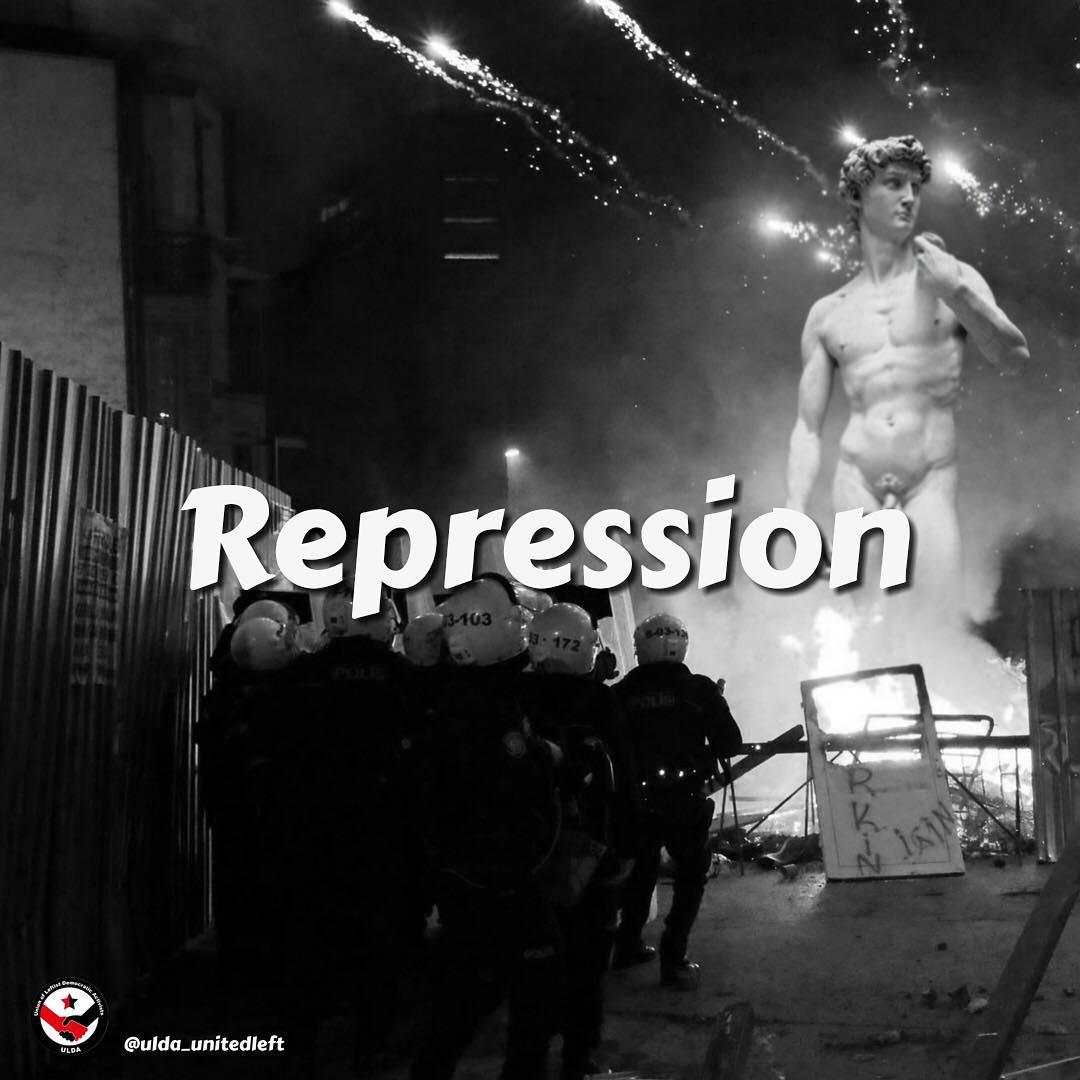 ULDAunitedleft's tweet photo. The day the government doesn’t allow us to voice our opinions and feelings towards it, we must rise. We must never allow it to come to pass. Freedom of speech is one of our most valued rights and we should do all that’s in our power to preserve it. https://t.co/eRg5wXuPSc