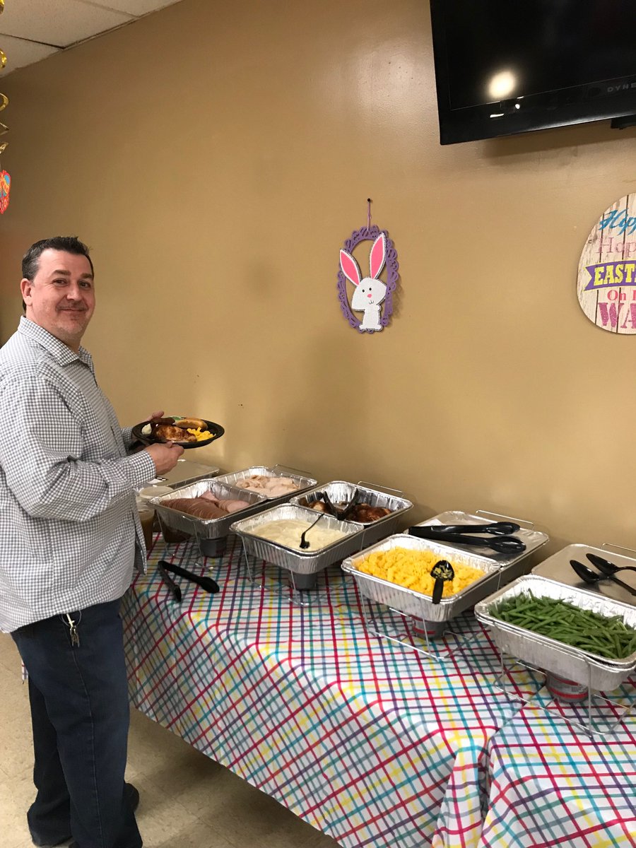 Happy Easter!!!3804 Eating good on Easter!!!