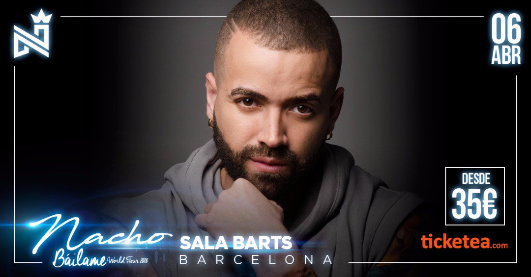 #Barcelona estamos a una semana del gran show que tememos preparados con @nacholacriatura y tú mereces ser parte de esta experiencia. Adquiere ya tus entradas en https://t.co/dTdW2fiygO y quien cuente la historia, no dejes que te la cuenten. #Nacho #España https://t.co/ytlkVNnO0k