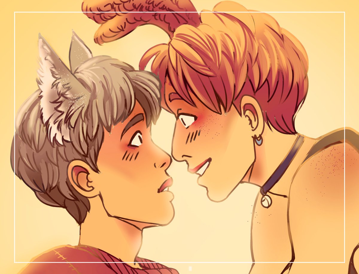 🐰❈💐 𝓔𝓪𝓼𝓽𝓮𝓻 𝓖𝓻𝓮𝓮𝓽𝓲𝓷𝓰𝓼 💐❈🐰 
✑ Namjoon may have underestimated his prey upon first glance... for a wolf, his own reflexes are sluggish in comparison ↦ <a href="/springgay_/">theo / tk</a>