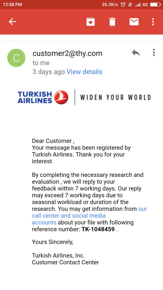 Sayin <a href="/BilalEksiTHY/">Bilal EKŞİ</a>  online bilet almak isteyen fakat sisteminizdeki problemden dolayı alamayan yolculariniza thy helpdeskin cevabı ...7 işgünü 😴