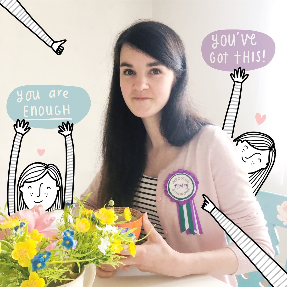 Hi <a href="/TheoPaphitis/">Theo Paphitis</a> 👋🏻 my annual #marchmeetthemaker IG challenge is now over for another year but my support for small businesses will never come to an end. When I’m not thinking up the next challenge, I work on my own small business illustrating special occasion cards ✏️ #sbs