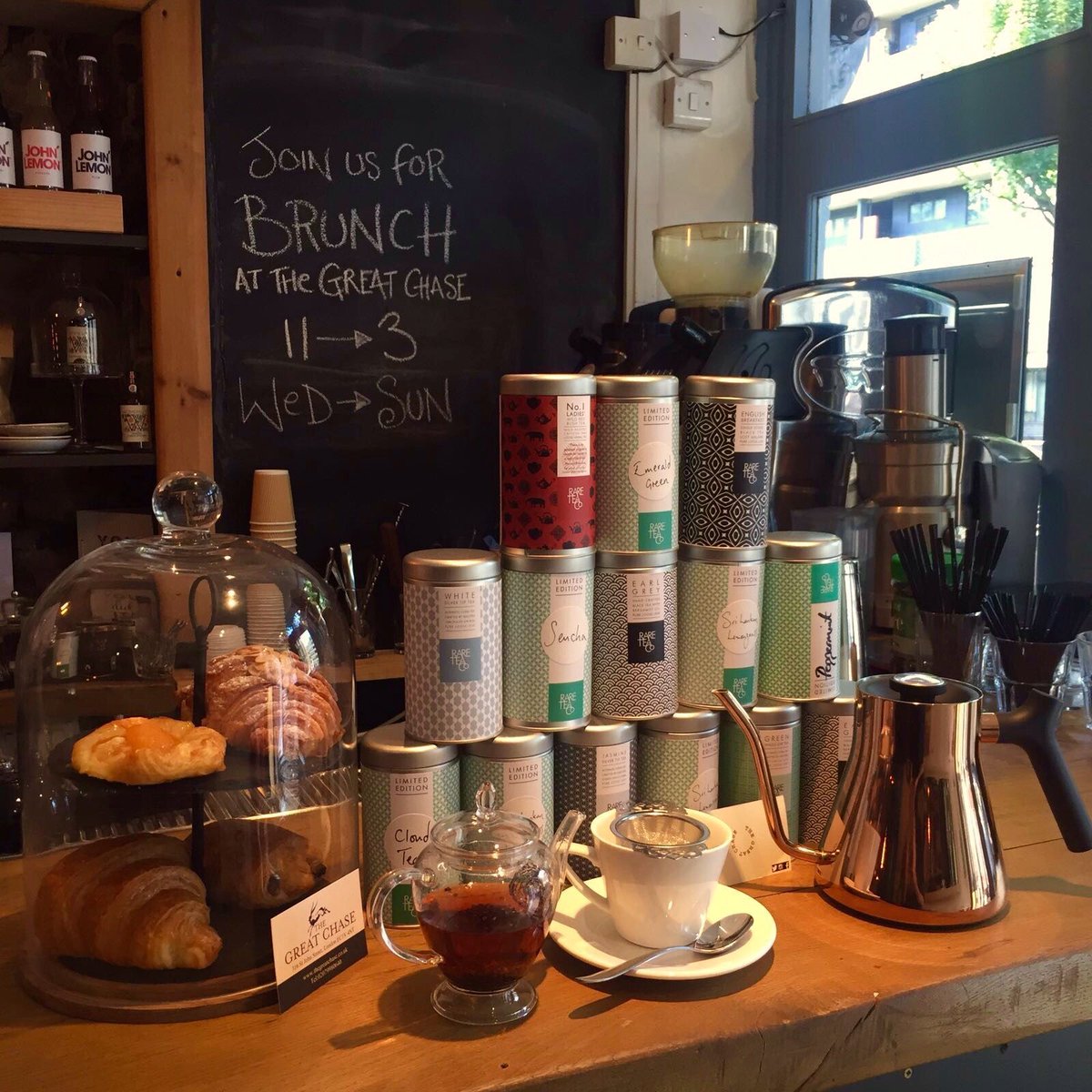 TheGreatChase1's tweet photo. It's always #tea time at The Great Chase with our exceptional teas from @rareteacompany. Our range of teas compliment the dishes on our menu, making great alternatives to #alcoholic drinks. https://t.co/nE96LqwKup