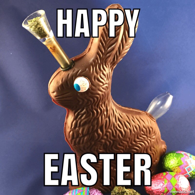 Leaftopia 411on 420 On Twitter Happy Easter To Our Cannafam Leaftopia 411on420 Bong Happyeaster Chocolatebunny Edibles Themunchies Eastersunday Easter Dog Chick Bunny Easterdog Easterchick Easterbunny Easter2018 Eastersunday2018