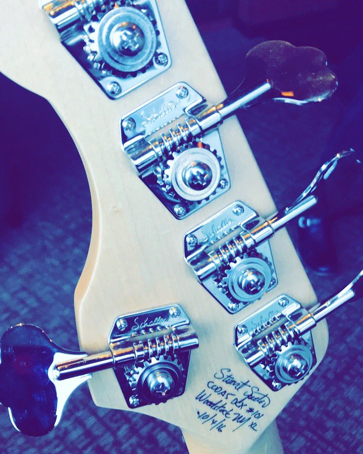 Had a blast rocking w/ @leeperreira last night! #spectorbass