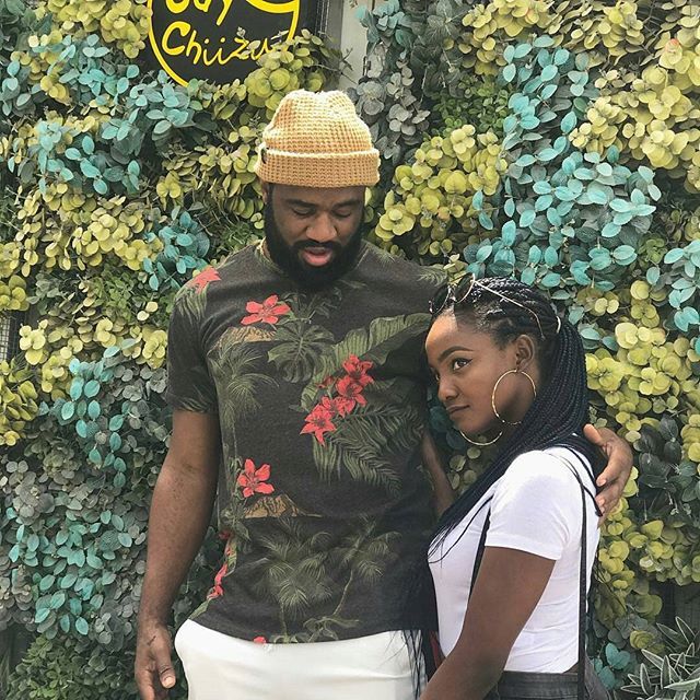 Storytellerngr's tweet photo. Tall @symplysimi intimidates @Officialpraiz with her height, as they rock their Easter in Dubai.
.
.
#Storytellerngr https://t.co/bCkHYG2L76