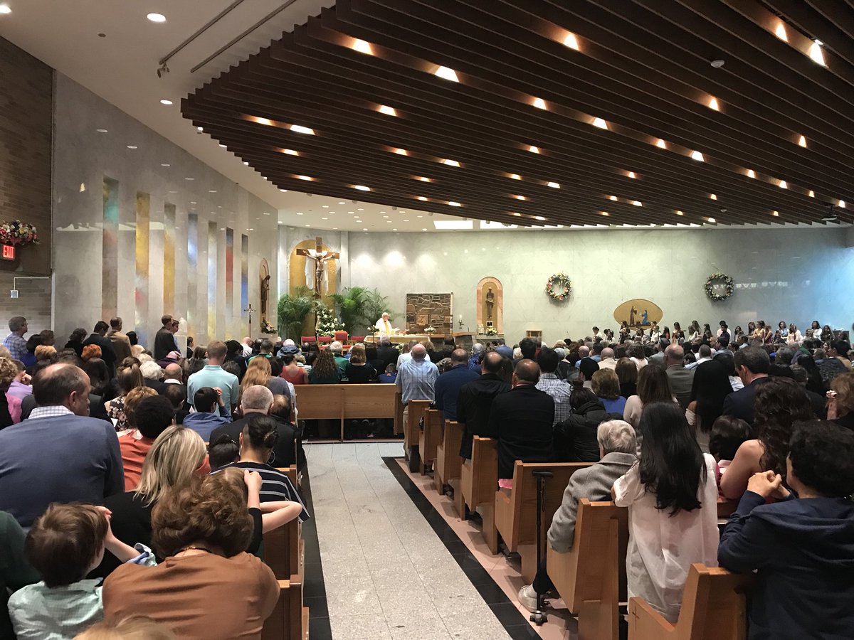Was glad to hear our #EasterSunday mass begin with recognizing and reflecting on the tragedy that took place #Parkland this 46 days ago. The fact that #ParklandStudentsSpeak has allowed the conversation to permeate across all boundaries. #NeverAgain #MarchForOurLives