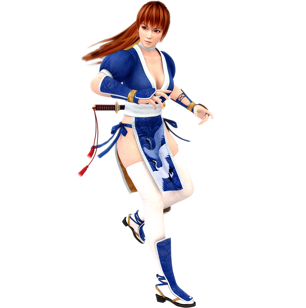 Here's a brand new render of Kasumi from Dead or Alive 5 DOA