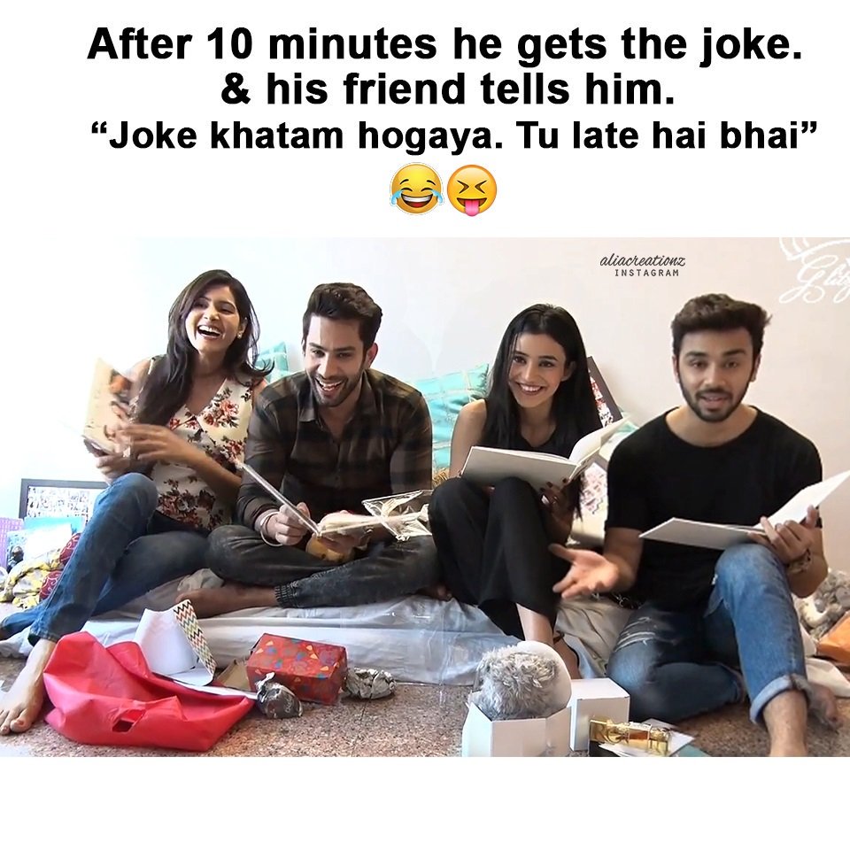 alia_s10's tweet photo. Revising in group before exams be like! 😂

#MeghNal #SahIta #Anridh #Nairan  #BringBackSwabhimaan #Meme https://t.co/8CQvrKU0MX