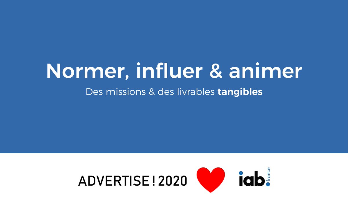#AVERTISE #IABFrance élections 2018 pour un programme de réformes au service de ses membres ! <a href="/nicolasrieul/">Nicolas Rieul 🇪🇺🇫🇷</a> <a href="/sophieponcin/">Sophieponcin</a> <a href="/JimiFontaine/">Jimi Fontaine</a> ...
