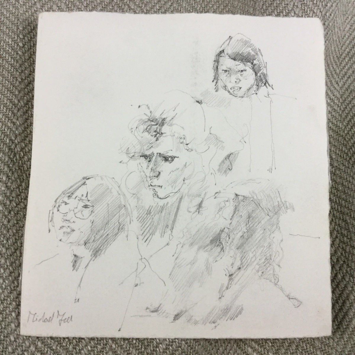PahlaviLondon's tweet photo. Signed Pencil Sketch of women by Listed British Artist &amp; Royal Academy Exhibitor Michael Fell #Art #ContemporaryArt #Drawing #BritishArt #OrigionalArt #collectedhome  #Homedecor https://t.co/5L2ndLdFb9 https://t.co/4gi4YoLxy5