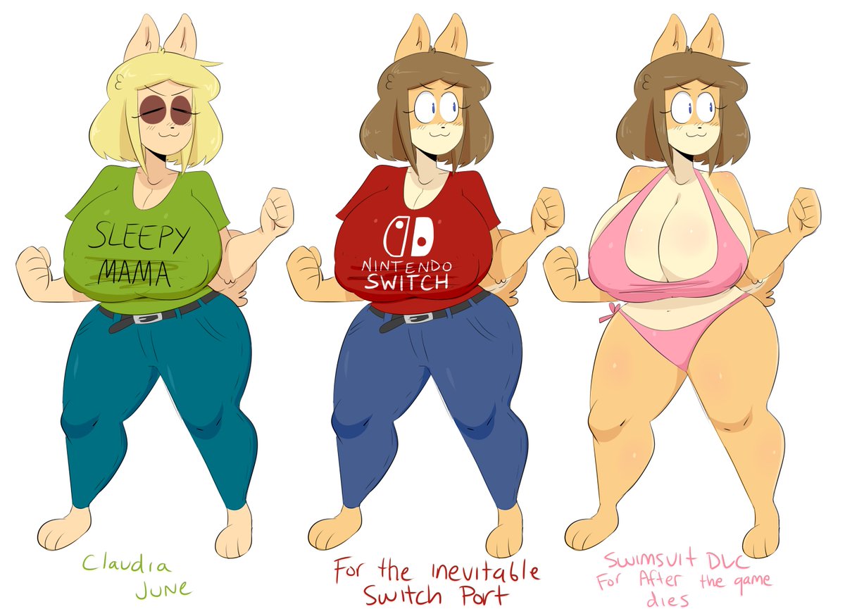 June in a fighting game but her color variations are other oc's, and t...