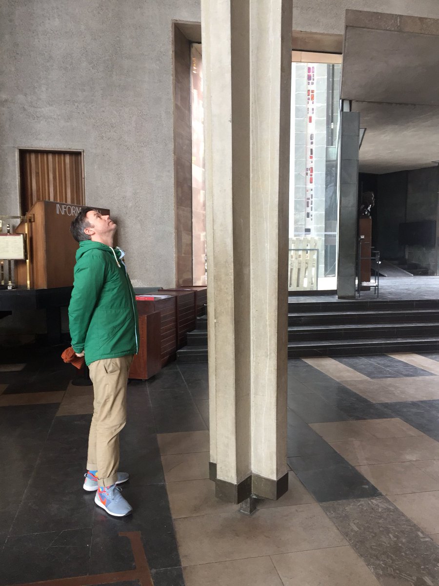 badgerylady's tweet photo. @CovCathedral is awe-inspiring! Easter Brutalism trip out with added @CadburyUK Creme Eggs - what’s not to love? https://t.co/zO33PRzCuZ