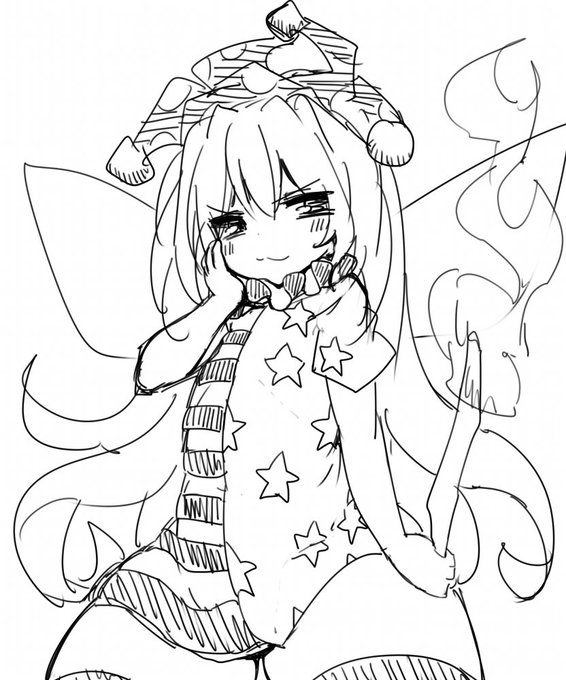 今から寝ます
#深夜の真剣お絵描き60分一本勝負 