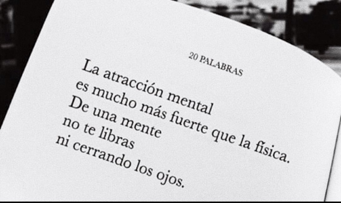 Y cuando la atracción es física y mental no te libras ni durmiendo.

#verdadverdadera