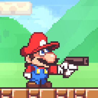 Super Mario Flashback' is a stunning pixel art fan game