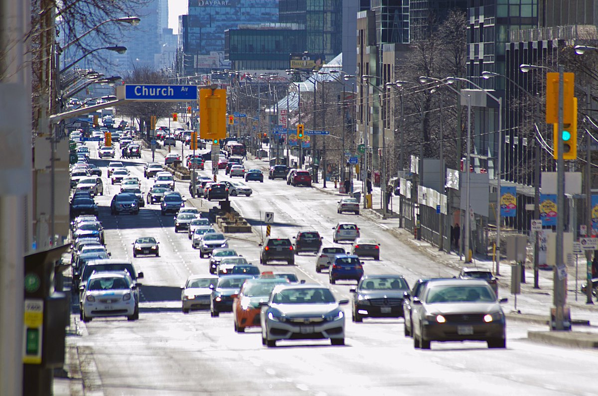 g_meslin's tweet image. Saying 'but nobody bikes there' when the street looks like this is like saying 'nobody uses the second floor' when there aren't any stairs.