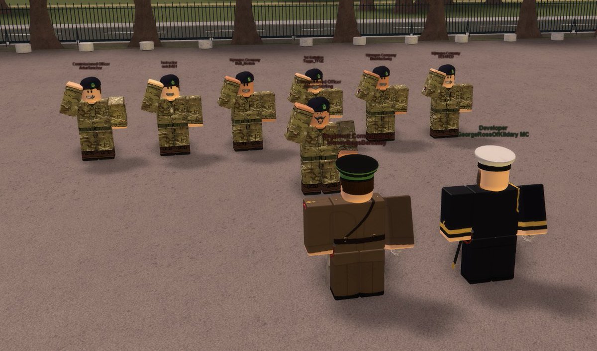 British Armed Forces Roblox On Twitter Today The Newly Commissioned Royal Army Dental Corps Hosted Their Very First Inspection With Many More To Come - roblox british army uniform