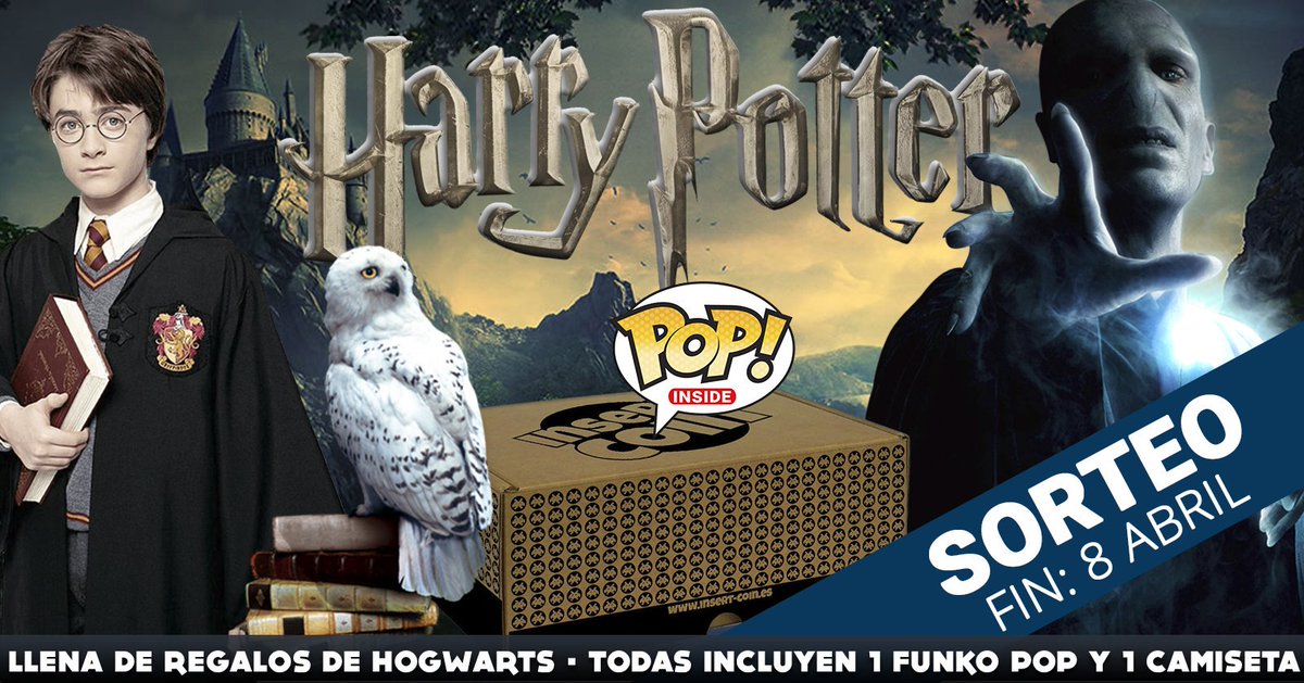 ¡SORTEAMOS LA CAJA SORPRESA DE HARRY POTTER! ⚡️ 

Para participar:
🔹Da RT
🔹Sigue a <a href="/insertcoinstore/">INSERT</a> y <a href="/Hogwartssite/">Hogwarts</a>