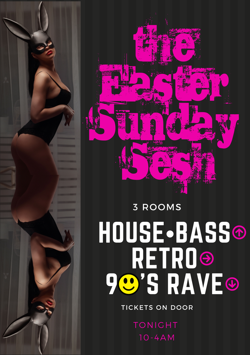 EASTER SUNDAY SESH >  Last few tickets on door from 10pm - Enjoy 3 rooms of House, Bass, Retro, 90's Rave Anthems . 10-4am <a href="/LoveKarmaKafe/">Karma Kafe Norwich</a>