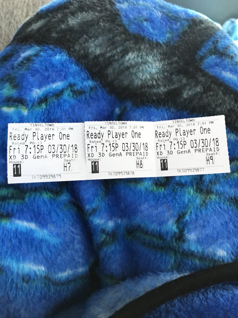 samantharonson's tweet image. So good! #readyplayerone #aech #madballs