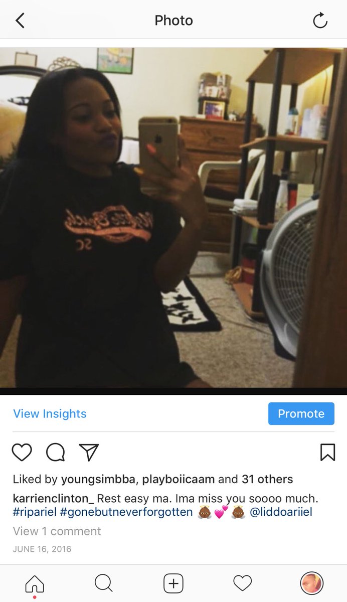 KarrienCash_'s tweet image. Bro I still be going on your page hoping you post something new.. still can’t believe how you were taken away from us. Love &amp;amp; miss you #ripariel 💕