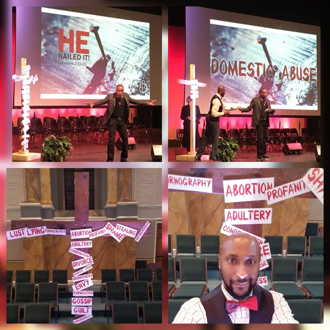Robert Maxwell (@robmax74) on Twitter photo A good message engages all of the senses. Today Pastor <a href="/craigoliversr/">Craig L. Oliver</a> preached a word from Colossians entitled " He Nailed It"!
Man! I wanted to holler but I was working the props today so I had to remain composed! Awesome word! A good message engages all of the senses. Today Pastor <a href="/craigoliversr/">Craig L. Oliver</a> preached a word from Colossians entitled " He Nailed It"!
Man! I wanted to holler but I was working the props today so I had to remain composed! Awesome word!