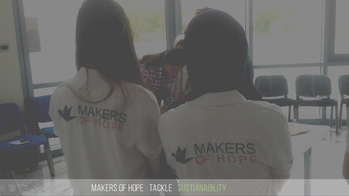 Smizoh's tweet photo. Yesterday we "Makers Of Hope", launched our workshop series on the Sustainable Development Goals targeting high school students. @UNITE2030 @TheIDHouse @LibyaSDG  #SDGs #HowWeSpentOurWeekend https://t.co/dU3n1mT2VT