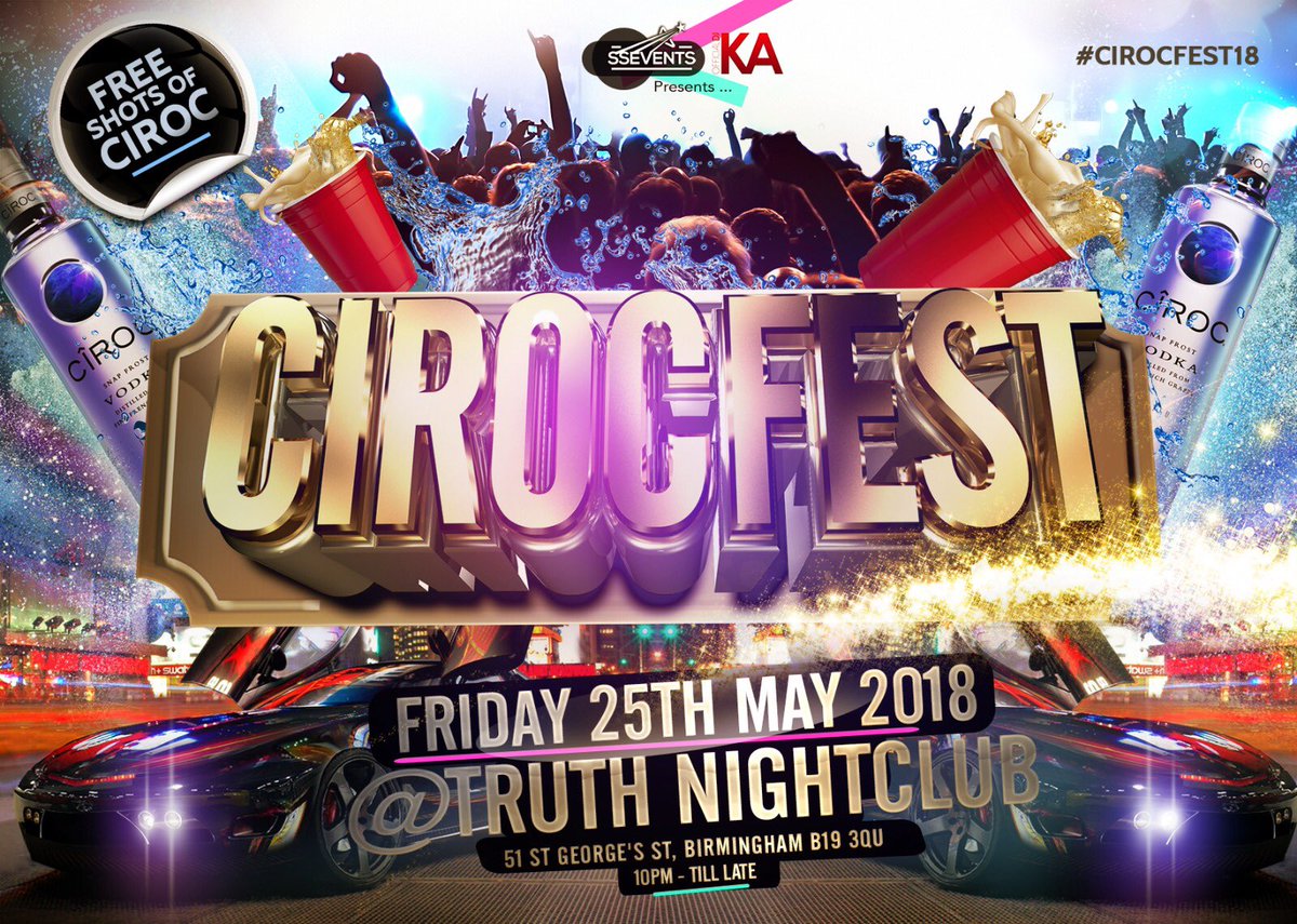 MontanaThaFirst's tweet photo. The only rave about the drink we all know and love #Cirocfest18 #Freeciroc https://t.co/tZWm9QrK67