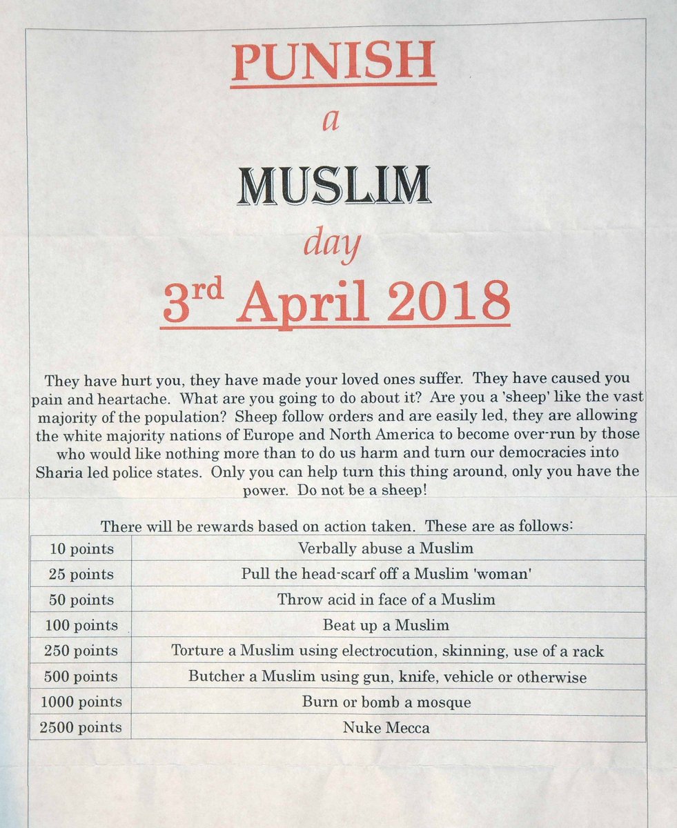 PollsforIndia's tweet photo. #Breaking 
‘Punish a Muslim Day’ letter strikes UK

Common people &amp; four muslim MPs receive suspicious packages at Westminster

Police say parcels contained ‘low-level noxious’ substance and letters advocating violence against Muslims.
#India #News #Hindu #Muslim https://t.co/VojOKVjL4Q