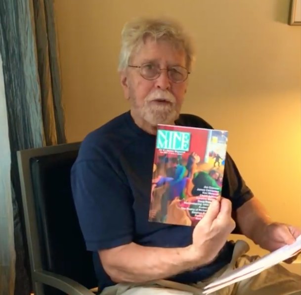 #Poet Jim Krenner reading "Fun With Death" ow.ly/KUEd30jg59x
#NationalPoetryMonth #poetrycommunity