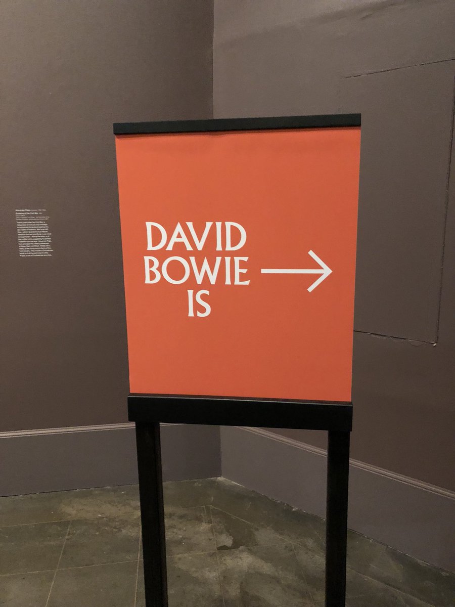 museumGO's tweet photo. Here at the @brooklynmuseum checking out the @DavidBowieIs exhibit! https://t.co/Xwt7RYtj9F