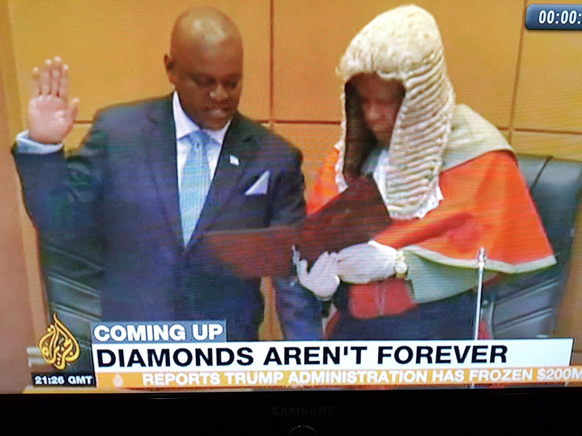 UnpluggedBW's tweet photo. Today's #MasisiInauguration made it into @AlJazeera_World #botswanaunplugged #Botswana #GoMasisi https://t.co/Cz8h1lotz3