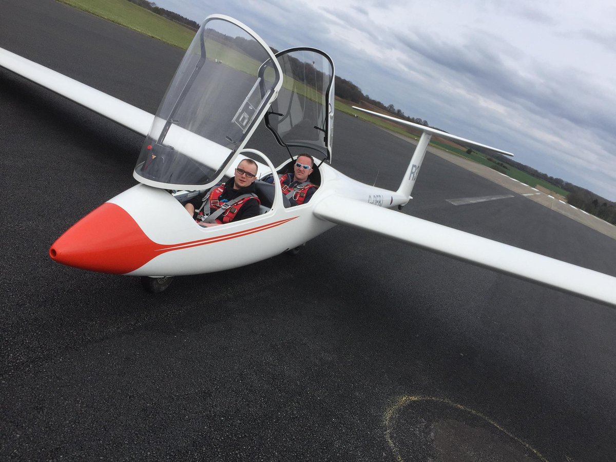 All we need is a bit of good weather to get into the air!

Busy day today, Nick was in the air for over an hour, a new Junior member joined us and got stuck in, and Jonathan went solo on the aerotow!