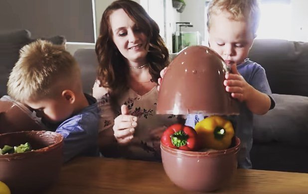 Vluff_app's tweet photo. Happy Easter or April’s fools? This year we got to do both! Check out what @bryanlanning and @missylanning had in store for their kids today. #happyeaster #aprilfools #chocolateeggs https://t.co/z83IgTsLWR https://t.co/X0CUFGWWXX